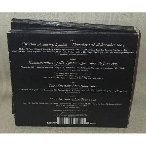 The Abattoir Blues Tour [2CD+2DVD] by Nick Cave & the Bad Seeds Box Set - Picture 6 of 6